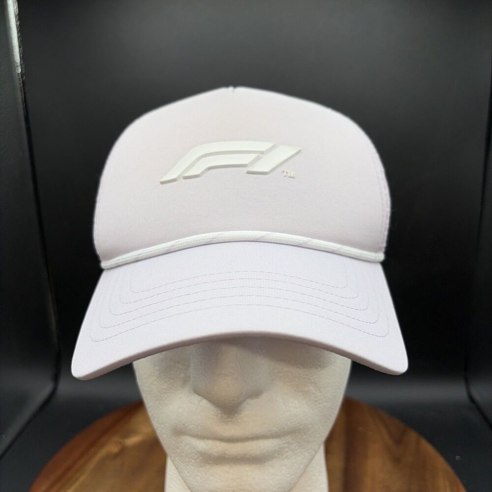 Formula 1 Official Merchandise Pastel Purple Trucker Hat F1 Snapback OSFA